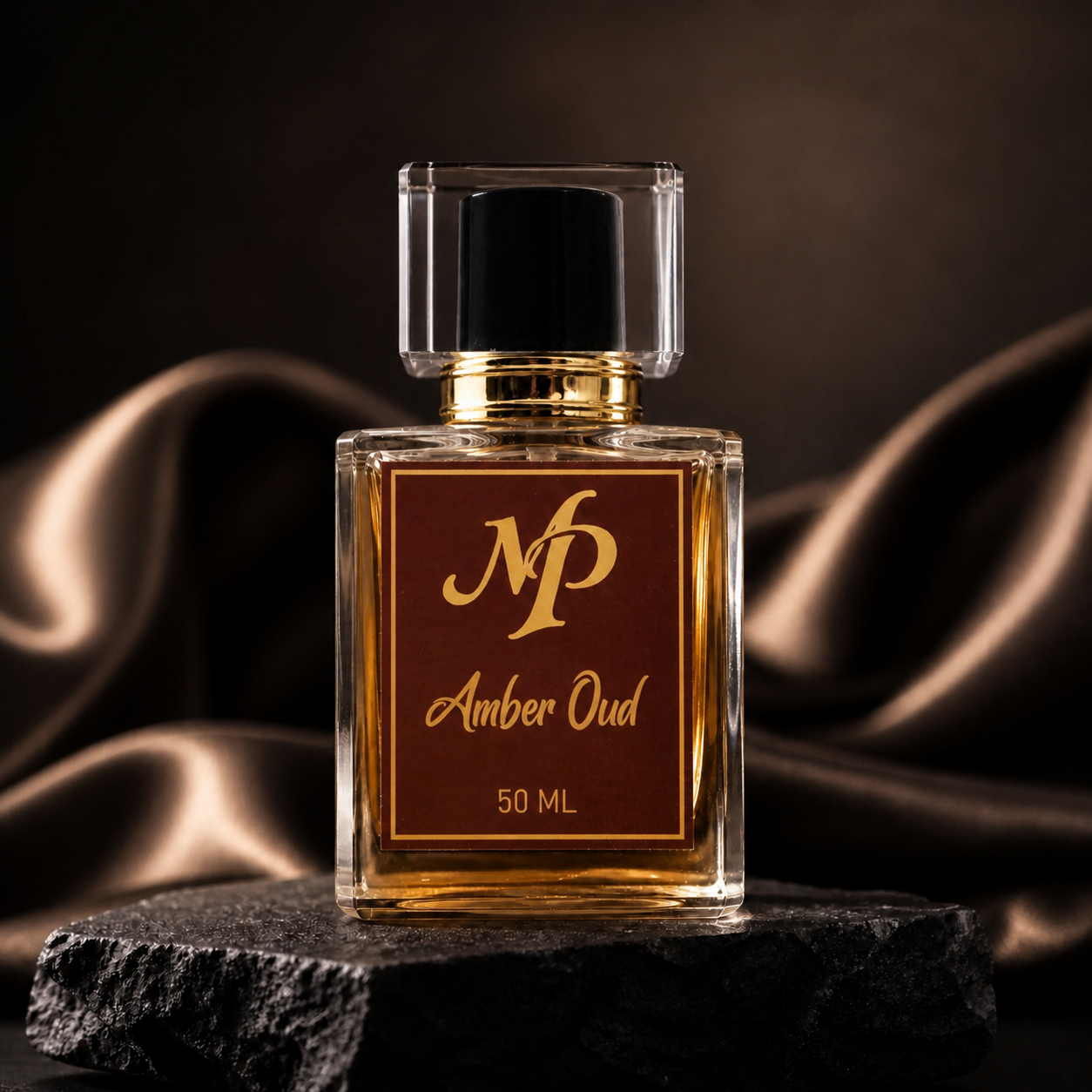 Amber Oud Eau de Parfum – Rich Oriental Woody Fragrance (50 ML)